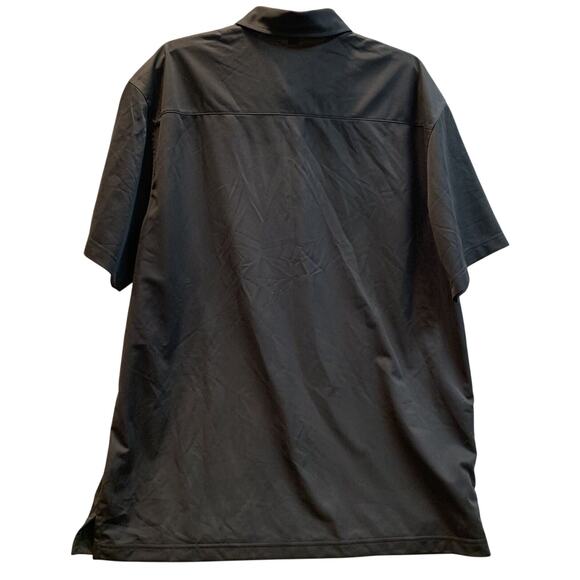 Port Authority Mens Shirt Polo XL Causal Black Memphis Wood Pellet Grill Logo - Picture 6 of 11